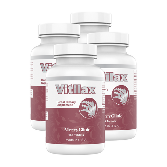 白癜风片两月组合: 4 瓶 Vitilax Tablets Package (4 Bottles)